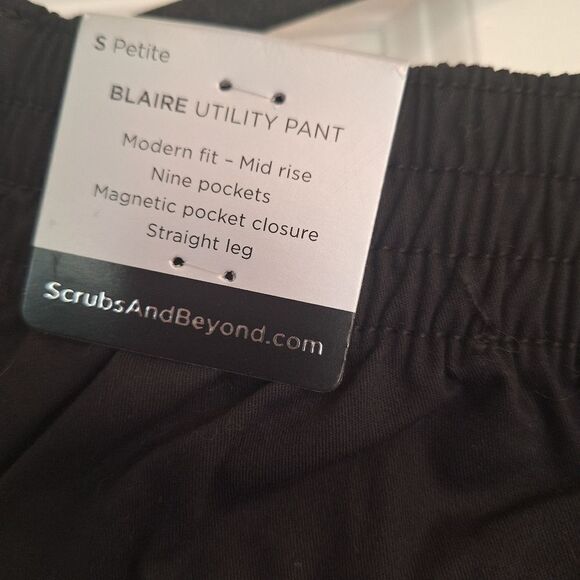 Beyound scrabs black pants‎ size p/s - Picture 3 of 9